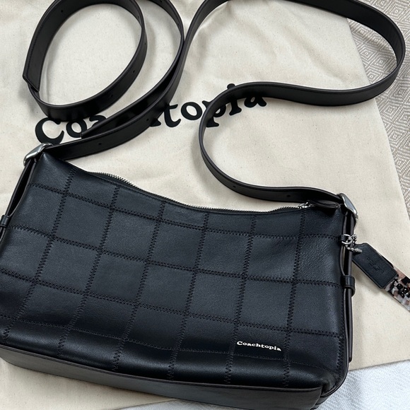 Coach Handbags - Coach Black Quilted Shoulder Bag